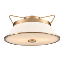 Layla 2 Light 17" Wide Semi-Flush Ceiling Fixture