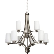 Parkdale Single-Tier Chandelier with 9 Lights - 28 Inches Wide