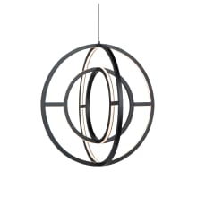 Celestial 22" Wide LED Abstract Pendant