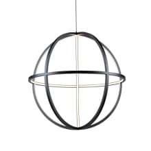 Celestial 20" Wide LED Abstract Pendant