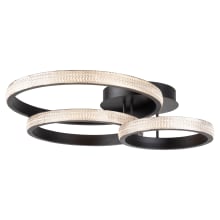 Nova 31" Wide LED Flush Mount Ceiling Fixture