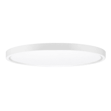 LED Flushmount 9" Wide LED Flush Mount Ceiling Fixture