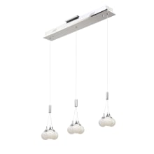 Odyssey 12 Light 28" Wide LED Abstract Linear Pendant