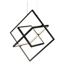 Graymar 28" Wide LED Abstract Pendant