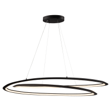 Ara 20" Wide LED Abstract Chandelier
