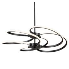 Equinox 21" Wide LED Abstract Chandelier