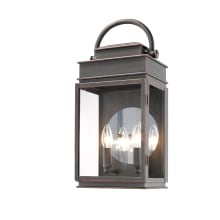 Fulton 2 Light 19" Tall Outdoor Wall Sconce