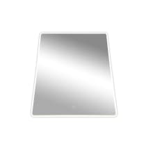 Reflections 31-1/2" x 23-5/8" Rectangular LED Flat Acrylic, Aluminum, and Glass Accent Mirror