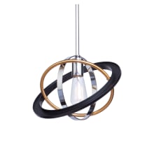 Cosmic Single Light 13" Wide Pendant