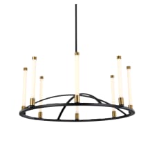 Infiniti 32" Wide LED Ring Chandelier