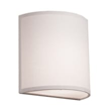 Mercer Street 10" Tall Wall Sconce with Fabric Shade