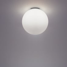 Flush Mount Dioscuri Convertible Single Light 13 3 8 Tall Flush Mount Ceiling Fixture