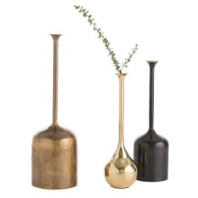 Harris 4" Wide Brass Vases