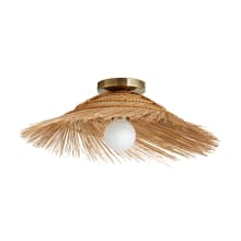 Hayes 19" Wide Flush Mount Ceiling Fixture