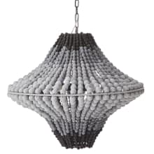 Paradisa 3 Light 30" Wide Commercial Beaded Waterfall Chandelier