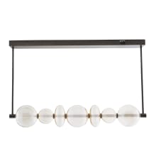 Raphael 48" Wide LED Commercial Abstract Chandelier