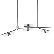 62" Wide LED Linear Chandelier