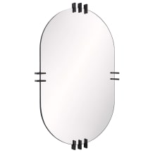 47" x 31" Oval Flat Iron Full Length Mirror