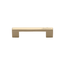 Solid Brass 3-3/4 Inch Center to Center Handle Cabinet Pull