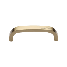 Modern Solid Brass 3-1/2" Center to Center Arch Bow Cabinet Handle / Drawer Pull