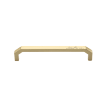 Angular 1 Inch Center to Center Handle Cabinet Pull from the Solid Brass Collection
