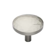 Hammered Tayo 1-1/4 Inch Mushroom Cabinet Knob from the Solid Brass Collection