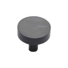 Modern Disc 1-1/4 Inch Mushroom Cabinet Knob from the Solid Brass Collection