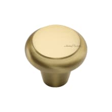 Solid Brass 1-1/2 Inch Mushroom Cabinet Knob