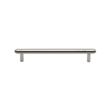 Geneva Solid Brass 6" Center to Center Stepped Bar Cabinet Pull - Cabinet Stepped Bar Handle