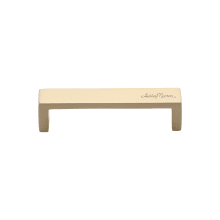 Urban Wide 4" Center to Center Handle Cabinet Pull - Solid Brass