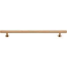 Solid Brass Square Profile 10 Inch Center to Center Bar Cabinet Pull