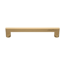 Apollo 11" Center to Center 12-1/4" Long Modern Industrial Solid Brass Appliance Handle / Appliance Pull
