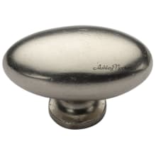 Solid Bronze 2" Traditional Egg Oval Cabinet Knob / Drawer Knob