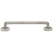 Traditional 3-3/4" Center to Center Rustic Industrial Pipe 5" Cabinet Handle Pull - Solid Bronze