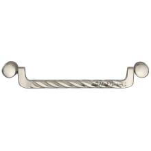 Solid Bronze 3-3/4 Inch Center to Center Twist Drop Cabinet Bail Pull
