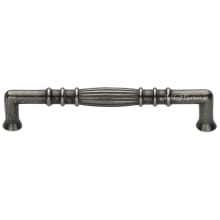 Tuscany 6" Center to Center Traditional Double Knuckle Handle Cabinet Pull - Solid Bronze