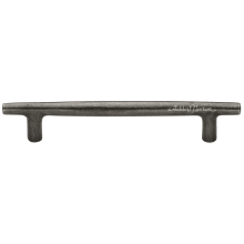 Solid Bronze 5-1/2" Center to Center Rustic Tapered Bar Cabinet Pull Cabinet Handle