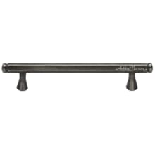 Hex 7" Center to Center Solid Bronze 9-1/2" Bar Cabinet Pull