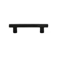 Solid Bronze 3-3/4" Center to Center Rustic Industrial 5-1/4" Smooth Bar Cabinet Pull Cabinet Handle