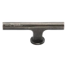 Rustic Industrial 3 1/2" Solid Bronze Gallery Offset "T" Bar Cabinet Pull Cabinet Knob