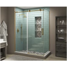 Coraline XL 80" High x 48" Wide x 38" Deep Sliding Frameless Shower Enclosure with Clear Glass
