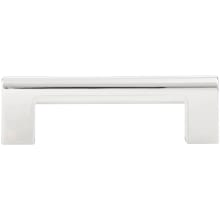 Round Rail 3-3/4 Inch Center to Center Handle Cabinet Pull