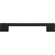 Thin Square 7-9/16 Inch Center to Center Handle Cabinet Pull