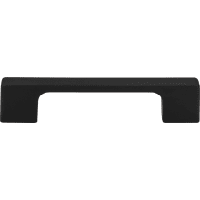 Thin Square 3-3/4 Inch Center to Center Handle Cabinet Pull