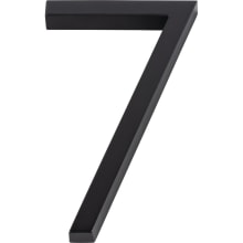 Modern Avalon 6 Inch Tall Address House Number '7'