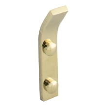 1 Inch Projection Single Prong Robe and Coat Hook from the Solange Collection