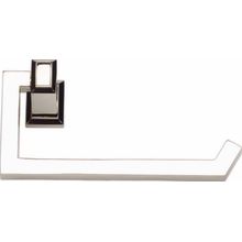 Sutton Place Collection 6-2/3 Inch Tissue Holder Square Bar Style Single Post