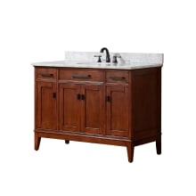 Madison 48" Free Standing Single Basin Vanity Set with Wood Cabinet and Vanity Top