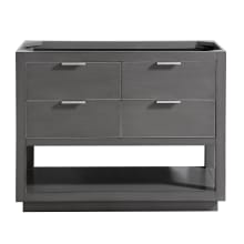 Allie 42" Single Free Standing Wood Vanity Cabinet Only - Less Vanity Top