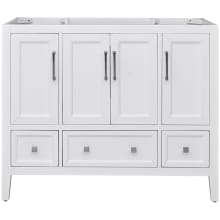 Everette 42" Single Free Standing Vanity Cabinet Only - Less Vanity Top